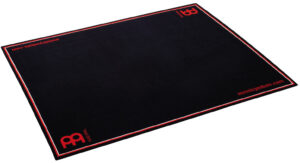 Meinl MDR-BK Drum Rug With Red Logo