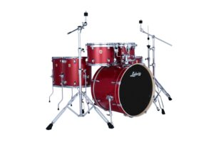 Ludwig Drum Kit Evolution Crimson Sparkle Twin Floor Tom LE6220C2