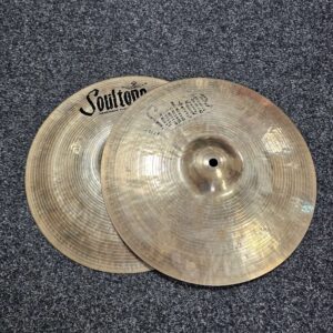 Hi-Hat Cymbals 13" Soultone Made In Turkey USED! RKSLT020426