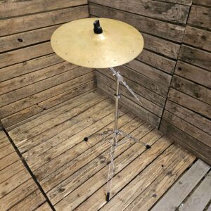 Crash Cymbal 16" Premier Vintage ZYN Ex Sizzle With Stand USED! RK66X210426