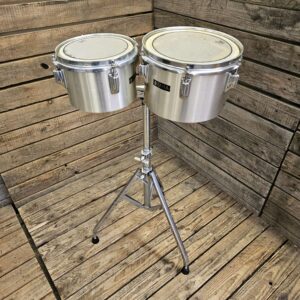 Tama Toms 8" And 10" Concert, Silver w/Premier Stand USED! RKJTM150426