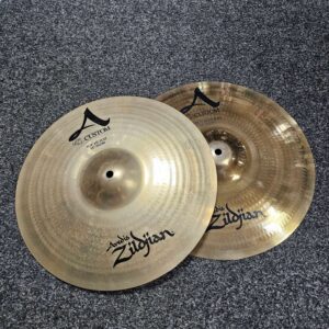 Hi-Hat Cymbals 14" Zildjian A Custom USED! RKHH300426