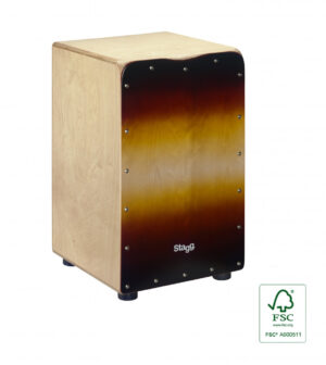 Stagg Cajon Drum Birch, Sunburst CAJ-50M-SB