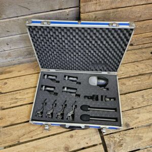 Drum Microphone Set Eagle With Case USED! RKEE200526