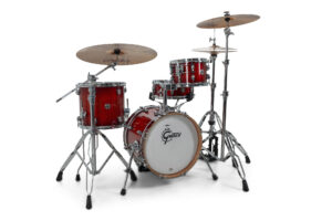 Gretsch Catalina Club Compact Drum Kit Shell Pack, Gloss Crimson Burst