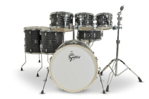Gretsch Energy Drum Kit Shell Pack, Black Fame