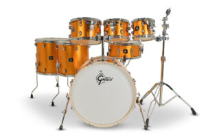 Gretsch Energy Drum Kit Shell Pack, Orange Sparkle