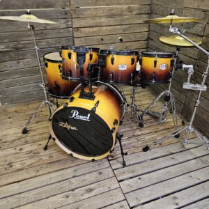Drum Kit Pearl ELX, Amber Fade Complete USED! RKAMB130726