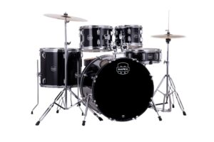 Mapex Drum Kit Comet Series Rock Fusion Dark Black EX DISPLAY!