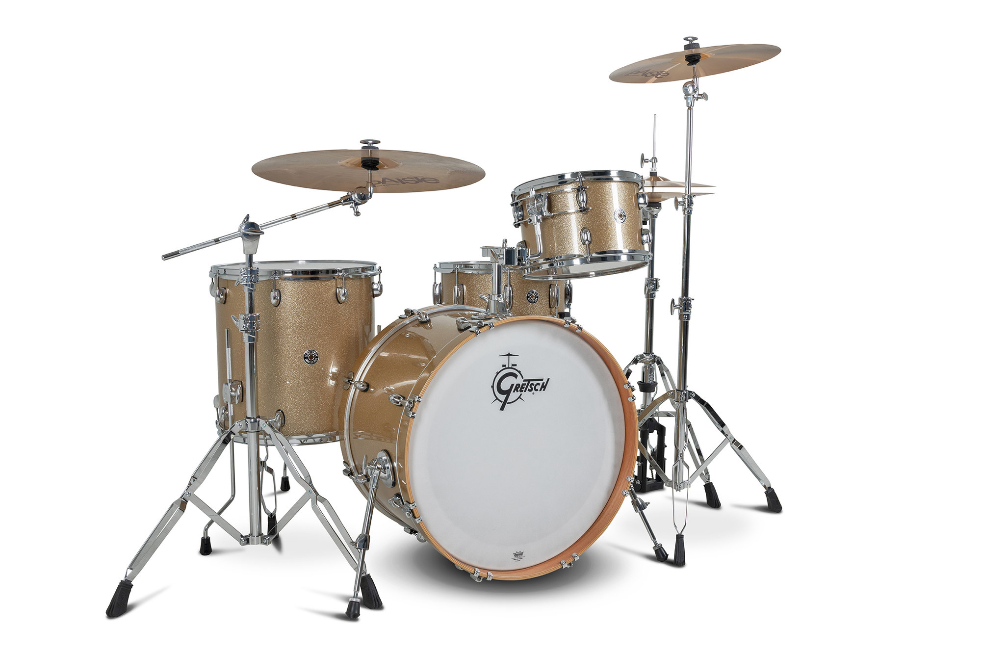 Gretsch Catalina Club 22″ Bass Drum Kit Shell Pack, Sahara Sparkle