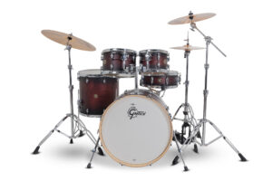 Gretsch Catalina Maple Drum Kit Shell Pack, Satin Deep Cherry Burst