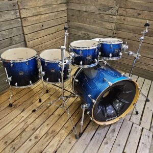 Drum Kit Acoustic Mapex Armory, Photon Blue Inc Snare Drum USED! RKPHT010826