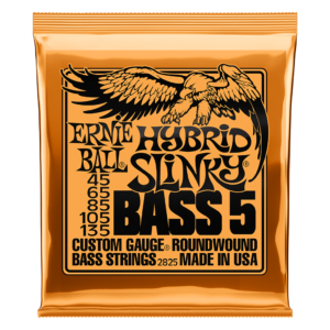 Bass Guitar Strings 45-135 Ernie Ball Hybrid Slinky 5 String 100% Genuine