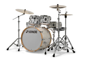 Drum Kit Sonor AQ2 Series 7ply Maple Studio, White Pearl