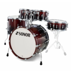 Drum Kit Sonor AQ2 Series 7ply Maple Stage, Brown Fade