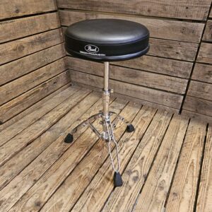 Pearl D930 Drum Stool Throne Round Memory Foam Cushion USED! RKDD010926