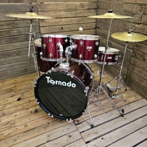 Drum Kit Mapex Tornado, Red Complete USED! RKTT050926