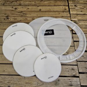 Mesh Drum Head Set Remo And Drumtec Mixed USED! RKDTD190926