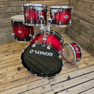 Drum Kit Sonor Force Select Maple, Red Burst USED! RKSFM230926
