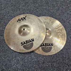 Hi-Hat Cymbals 14" Sabian AAX Stage USED! RKAAH230926