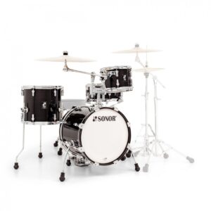 Drum Kit Sonor AQ2 Series 7ply Maple Safari, Transparent Black