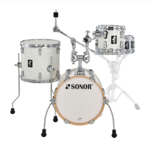 Drum Kit Sonor AQ2 Series 7ply Maple Martini, White Pearl