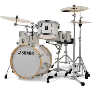Drum Kit Sonor AQ2 Series 7ply Maple BOP,  White Pearl