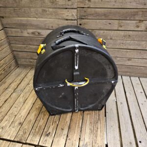 Hardcase 22" Bass Drum Case, Black USED! RKBTB201026