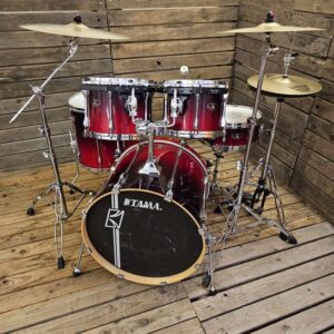 Drum Kit Tama Superstar Cherry Fade Complete USED! RKSST251026