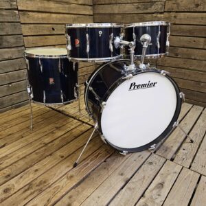 Drum Kit Acoustic Premier Vintage, Blue Shimmer USED! RKSHM271026