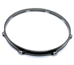 Worldmax Drum Hoop 12" x 8 Lug 2.3mm Black Triple Flange WMS-2312-8B